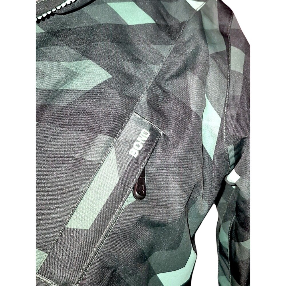 Bond Provision Snowboard Shell Ski Green Jacket 10K Medium Muti Pockets, Venting - Picture 4 of 11